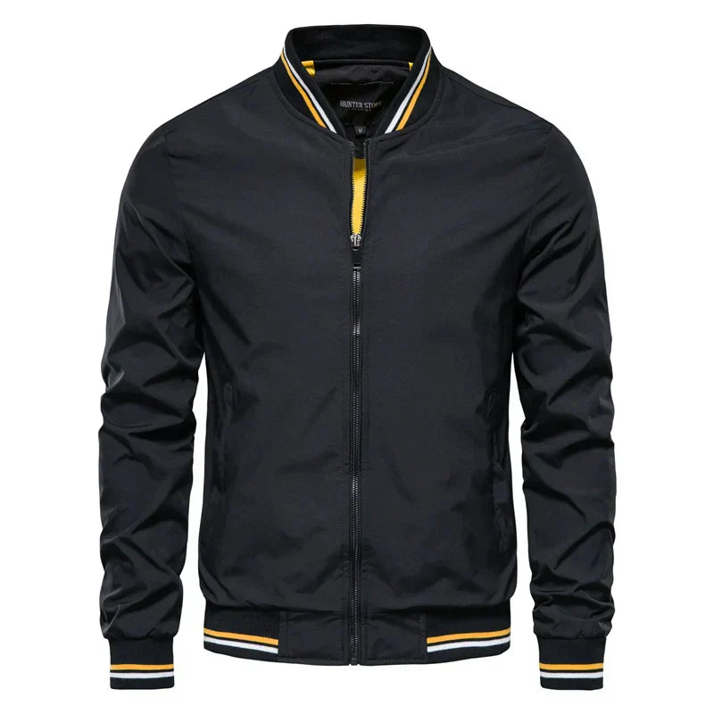 Men’s Bomber Jacket – Lightweight Fabric, Stylish Casual Wear