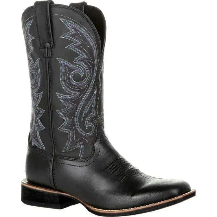 Leather Cowboy Boots – Classic Western Style Riding Boots