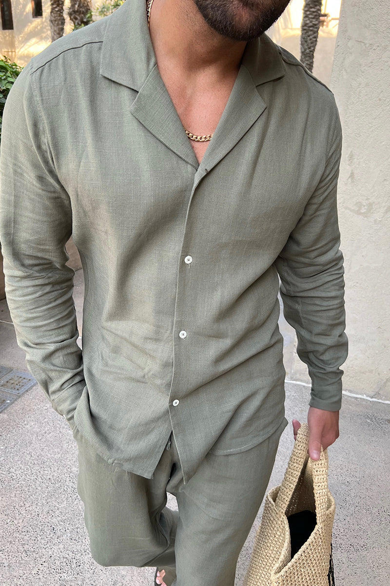 Men’s Summer Set – Relaxed Fit, Elastic Waist, Lightweight & Elegant Loo